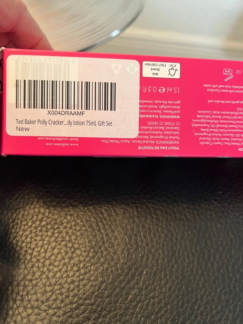 TED BAKER NWT LONDON POLLY GIFT SET.